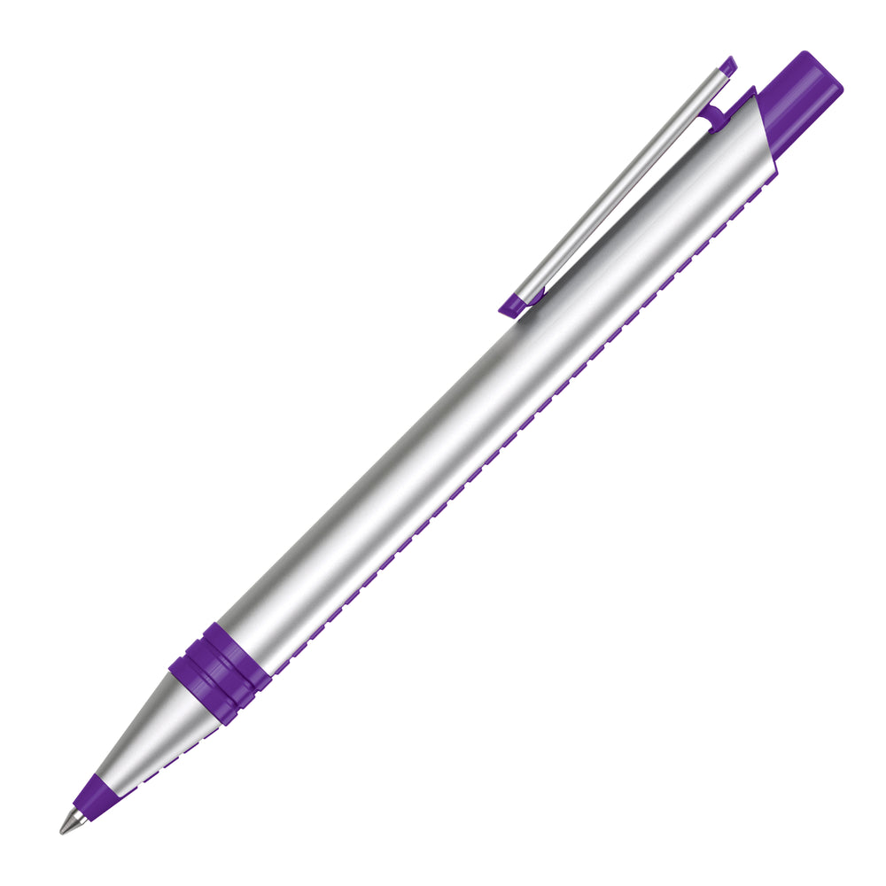 Branded VIRTUO ALUM recycled ball pen with rpet trim