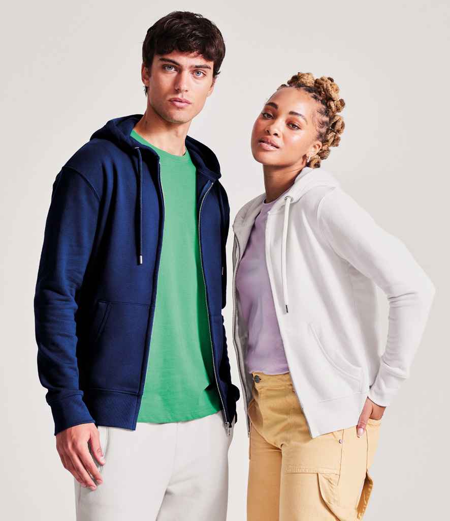 Anthem Organic Full Zip Hoodie Navy