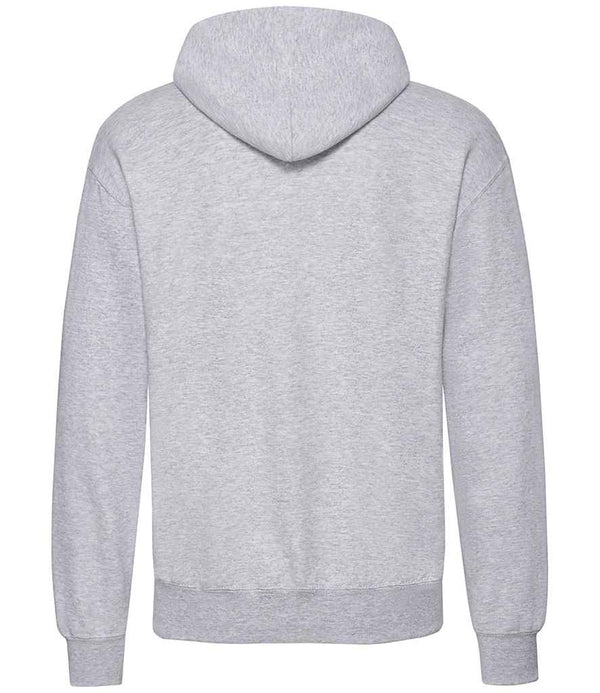 Fruit of the Loom Classic Hooded Sweatshirt Heather Grey
