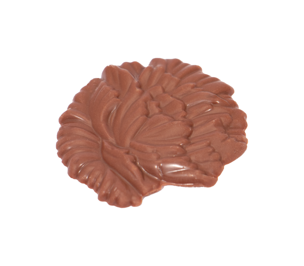 Easter 2024, Eco Kraft Cube, Milk Chocolate Flowers, x6 Bespoke