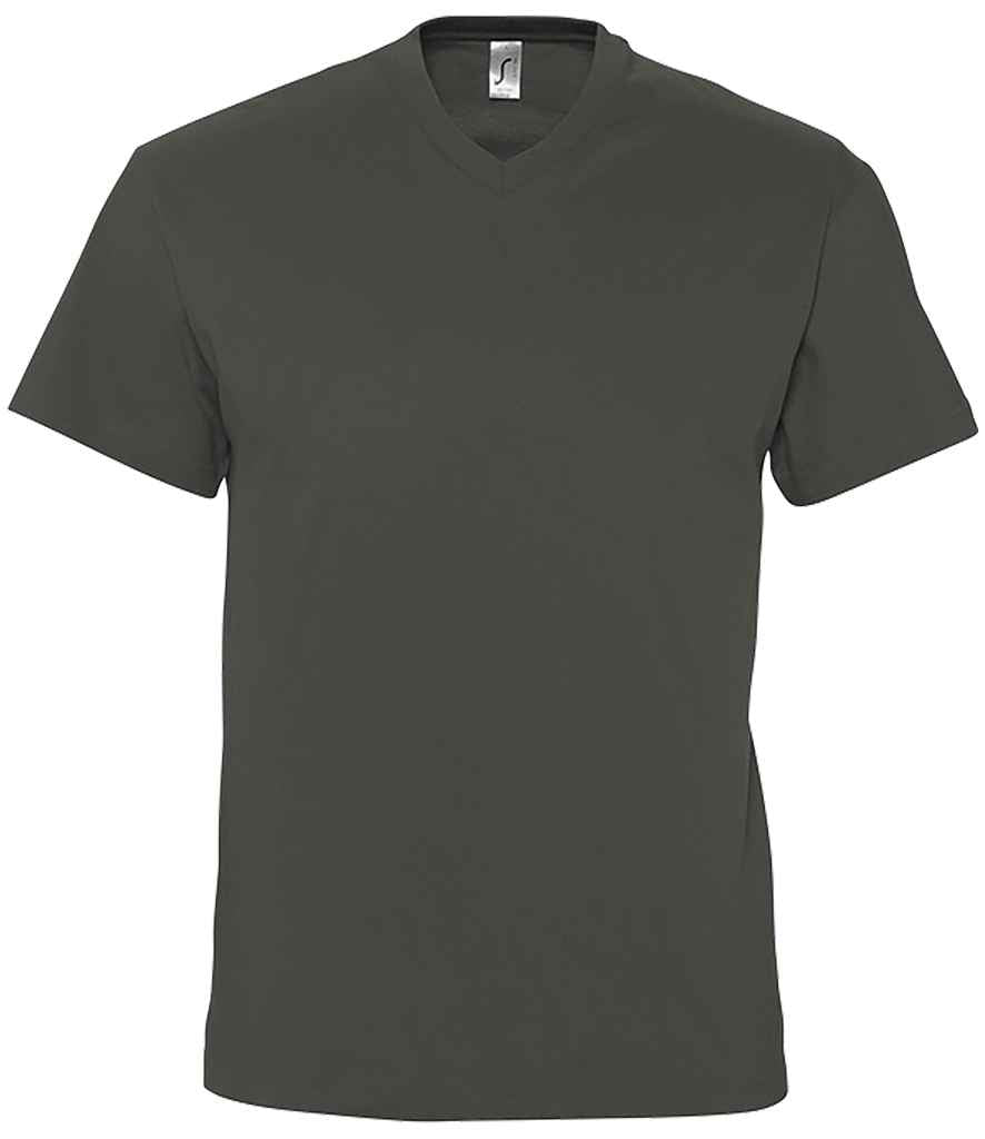 SOL'S Victory V Neck T-Shirt Dark Grey