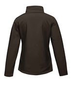 Regatta Ladies Ablaze Printable Soft Shell Jacket Black/Classic Red
