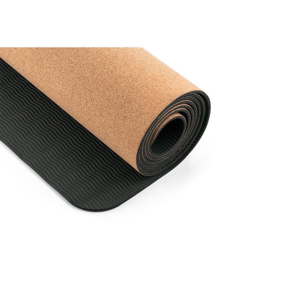 GERES. Exercise mat for yoga made of cork and TPE. Up to 3.7 mm thick