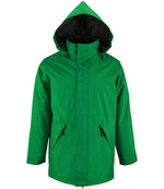SOL'S Unisex Robyn Padded Jacket Kelly Green