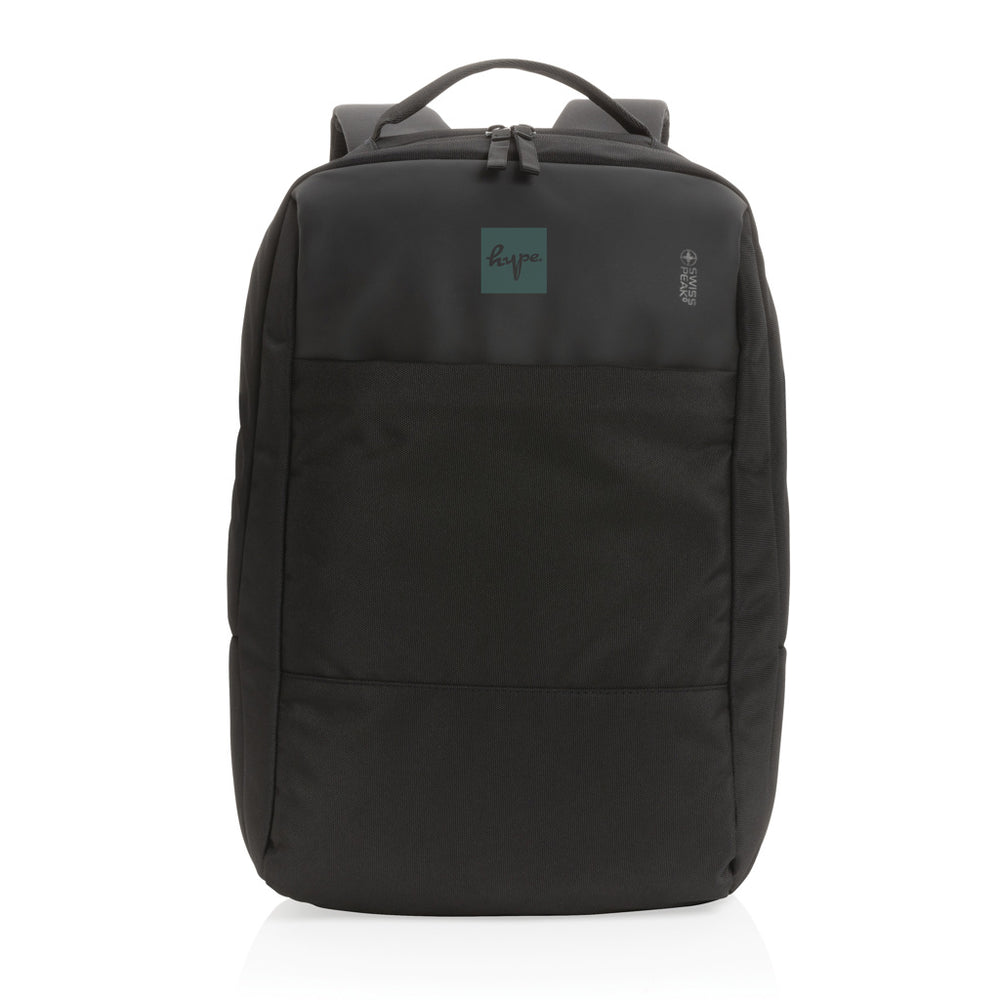 Branded Swiss Peak AWARE™ RPET 15.6 inch day pack