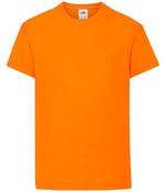 Fruit of the Loom Kids Original T-Shirt Orange