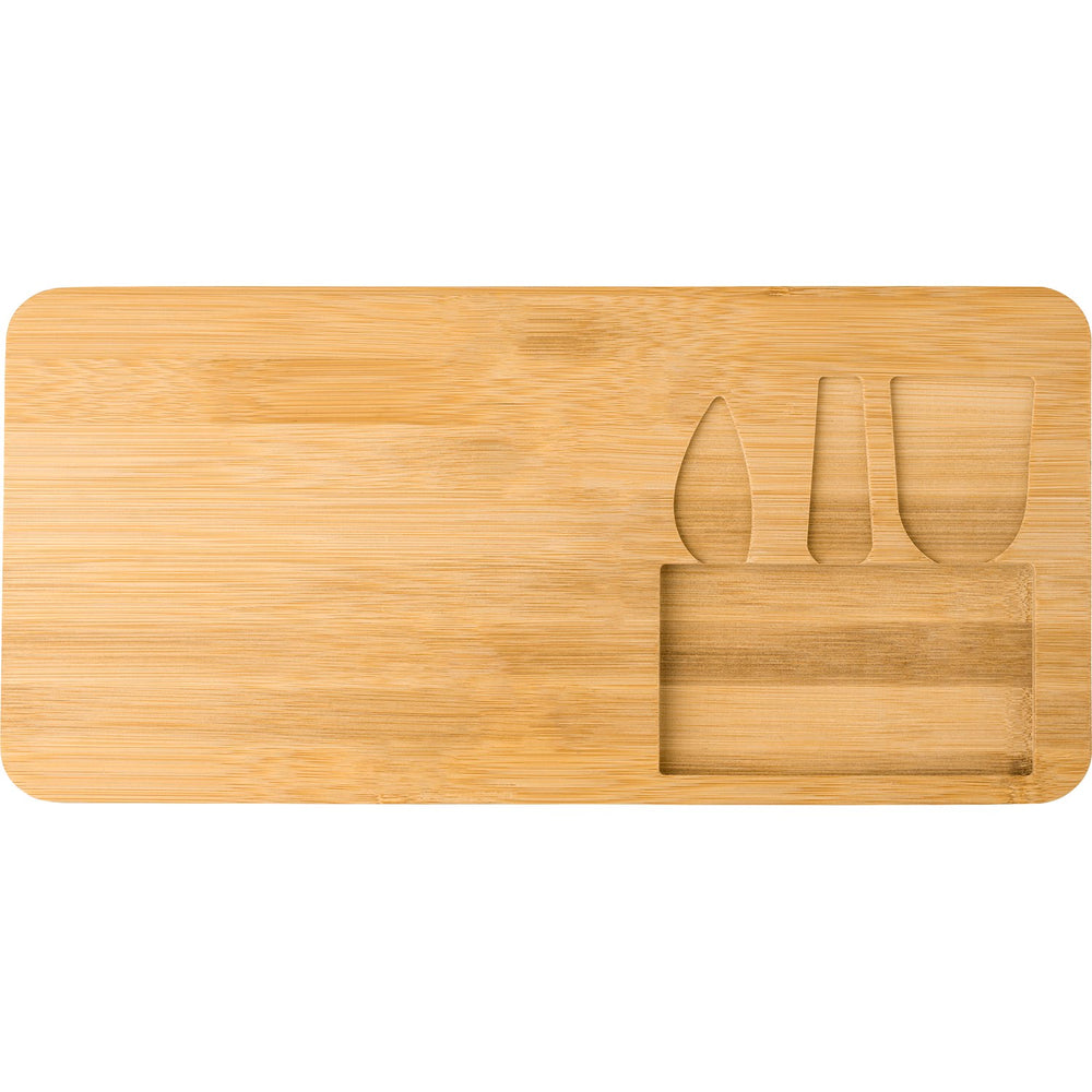 Branded Honeyfields Bamboo cheese board