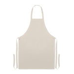Branded Organic cotton apron 200 gr/m²