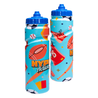 Harpley Finger Grip Full Bleed Plastic Sports Bottle - 750ml