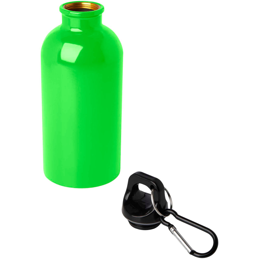 Oregon 400 ml RCS certified single wall stainless steel water bottle with carabiner