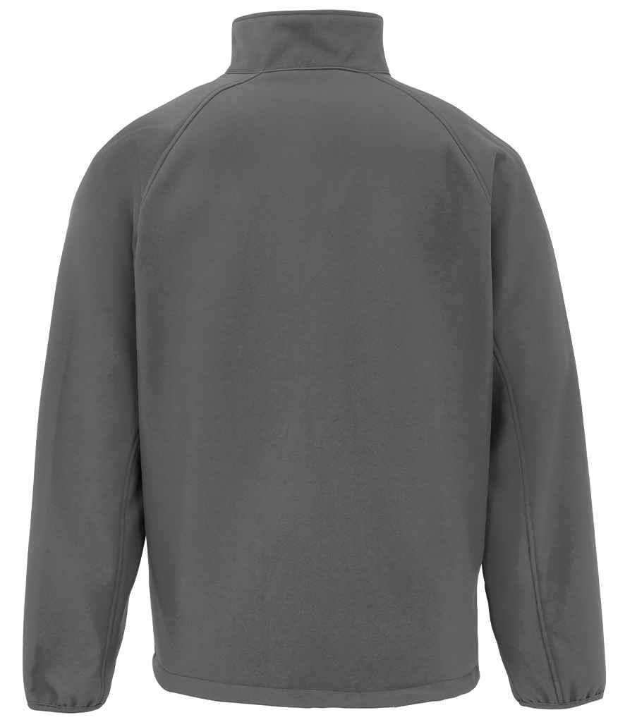 Result Genuine Recycled Printable Soft Shell Jacket Workguard Grey