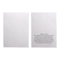 Seed Pack in White Paper Envelope