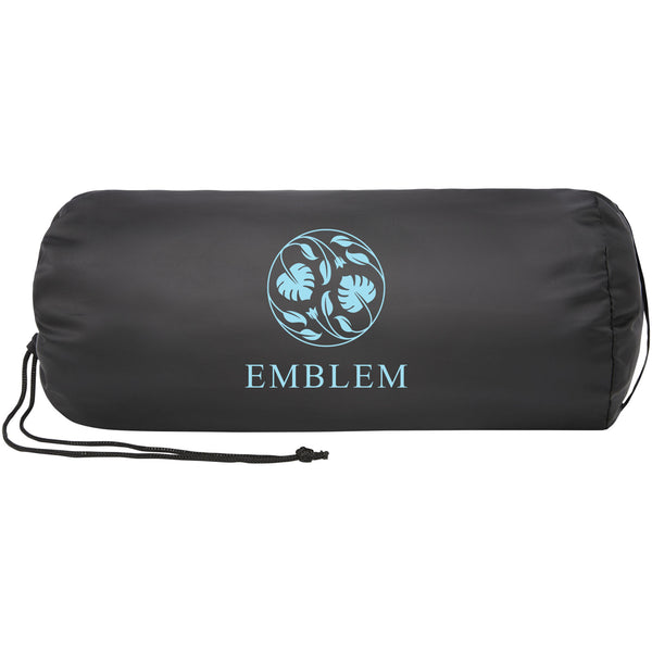 Branded Lily GRS certified RPET coral fleece blanket