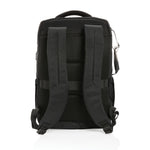 Branded Swiss Peak AWARE™ RPET Voyager 15.6" laptop backpack