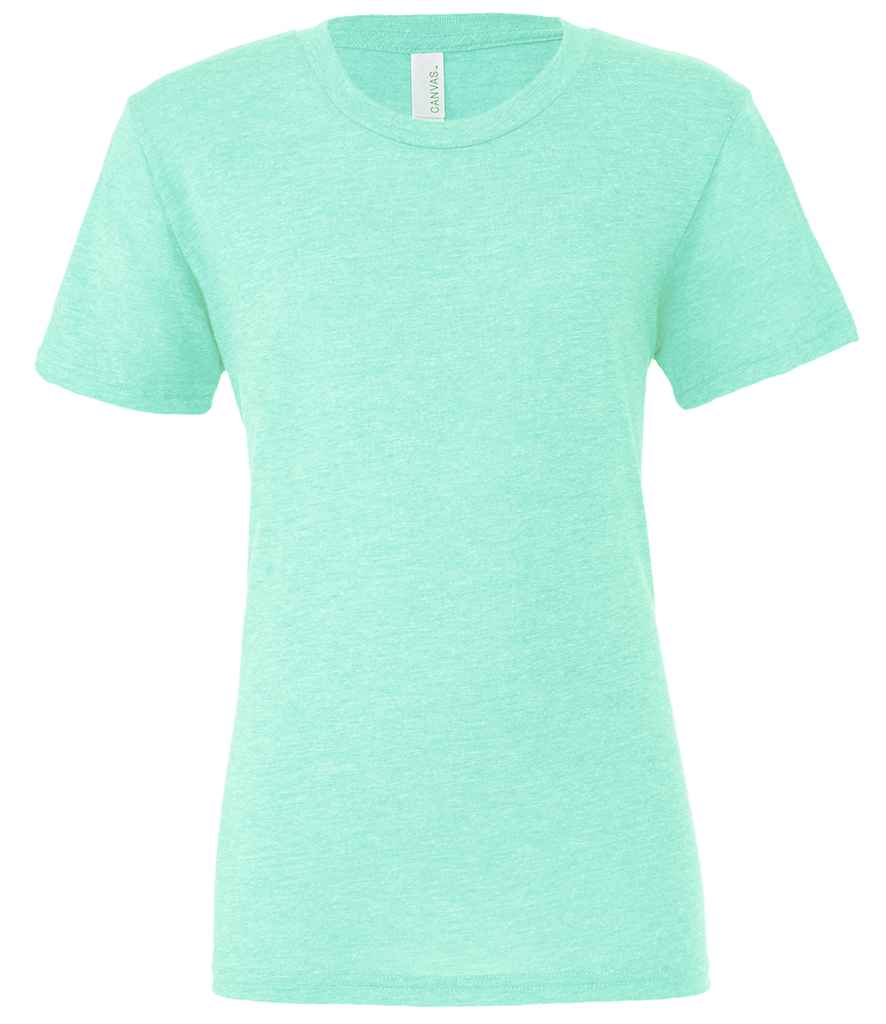 Canvas Unisex Tri-Blend T-Shirt Mint Tri-Blend