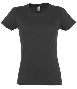 SOL'S Ladies Imperial Heavy T-Shirt Dark Grey
