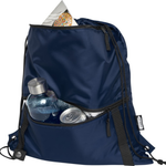 Adventure recycled insulated drawstring bag 9L