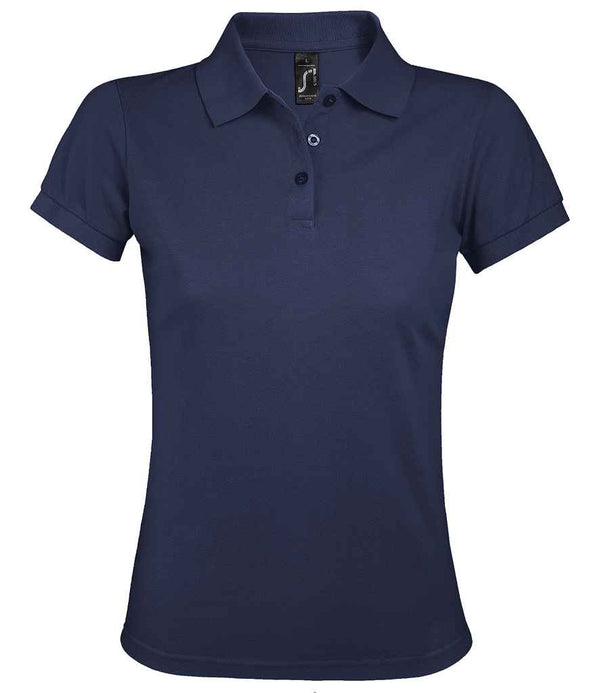SOL'S Ladies Prime Poly/Cotton Piqué Polo Shirt French Navy
