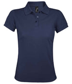 SOL'S Ladies Prime Poly/Cotton Piqué Polo Shirt French Navy