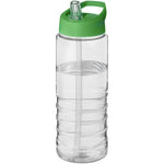 Branded H2O Active® Treble 750 ml spout lid sport bottle