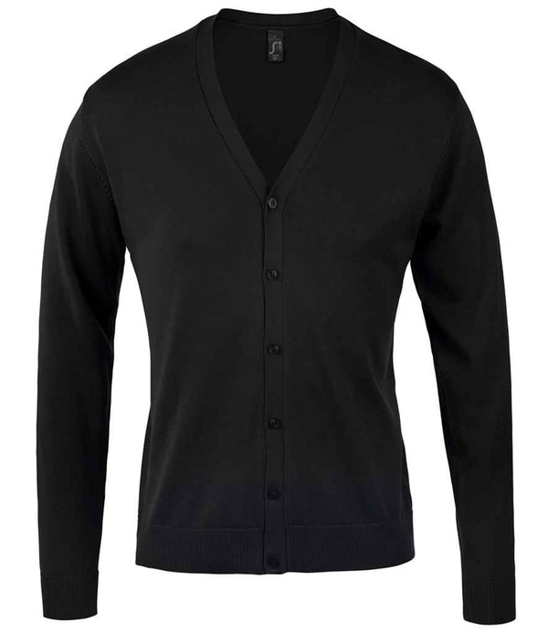 Branded SOL'S Golden Cotton Acrylic V Neck Cardigan
