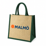 Malmo Accented Medium Jute Bag