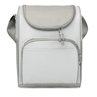 Cooler bag with front pocket