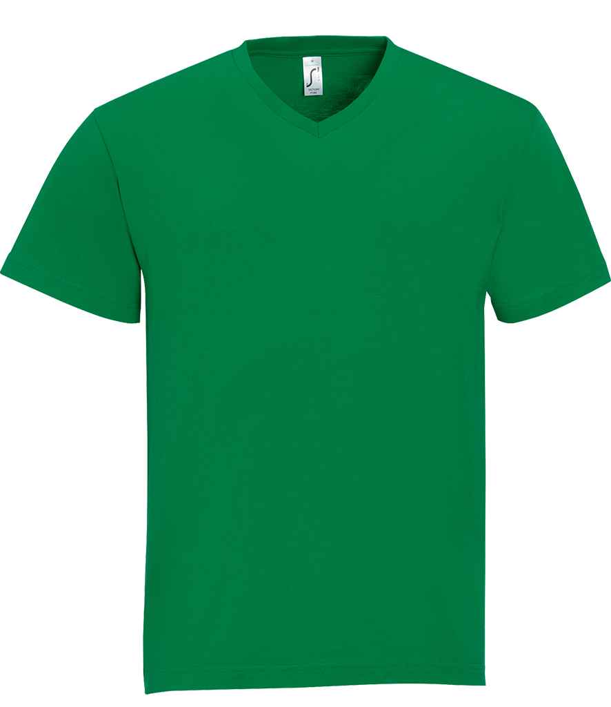 SOL'S Victory V Neck T-Shirt Kelly Green
