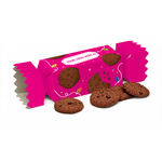 Branded Eco Cracker Box of Belgian Chocolate Cookies