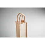 Branded Jute wine bag for one bottle