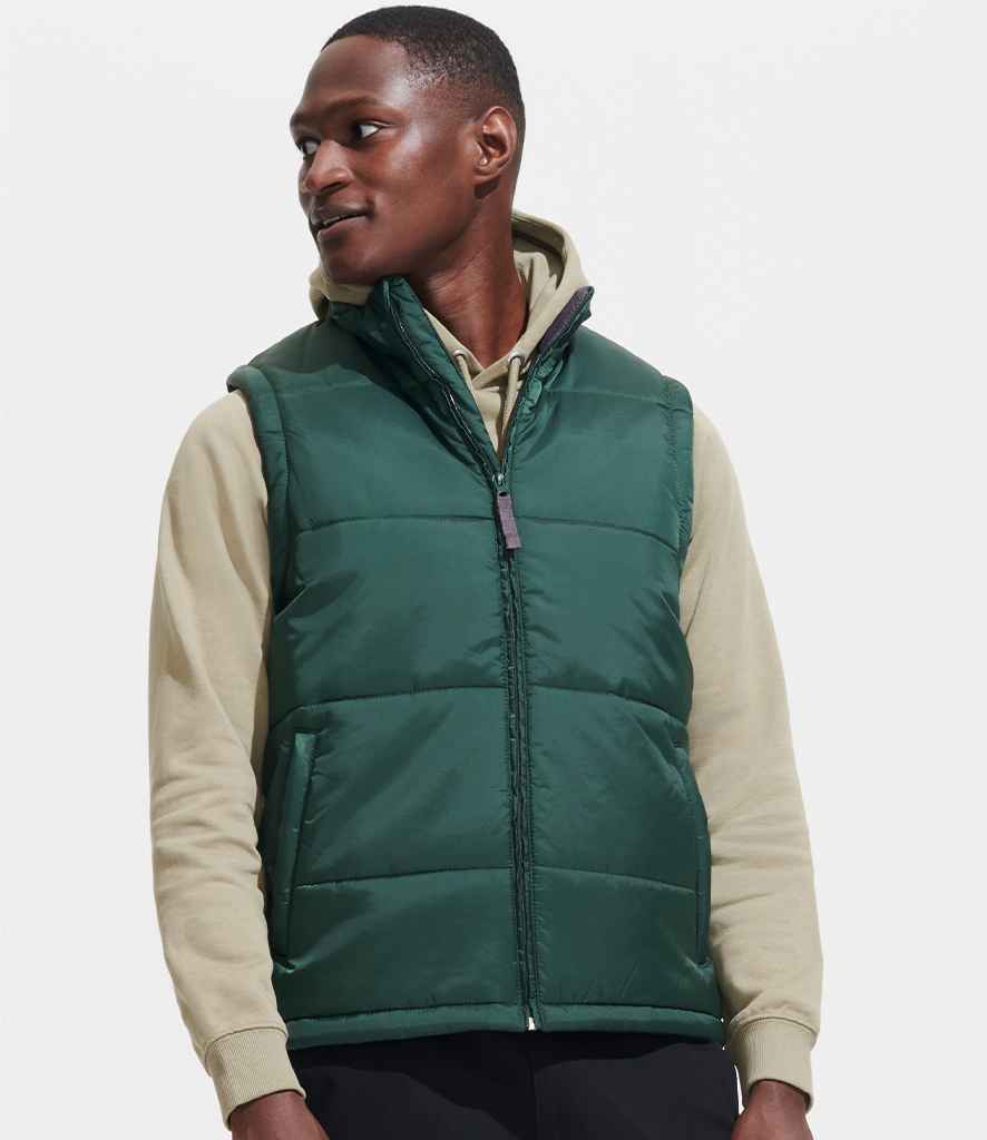 SOL'S Unisex Warm Bodywarmer Forest Green