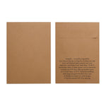 Seed Pack in Kraft Paper Envelope Lavendar