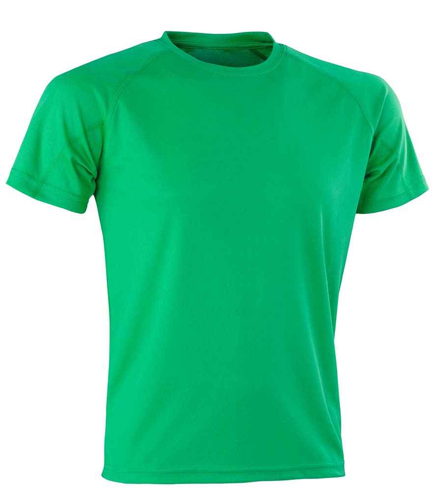 Spiro Impact Performance Aircool T-Shirt Irish Green
