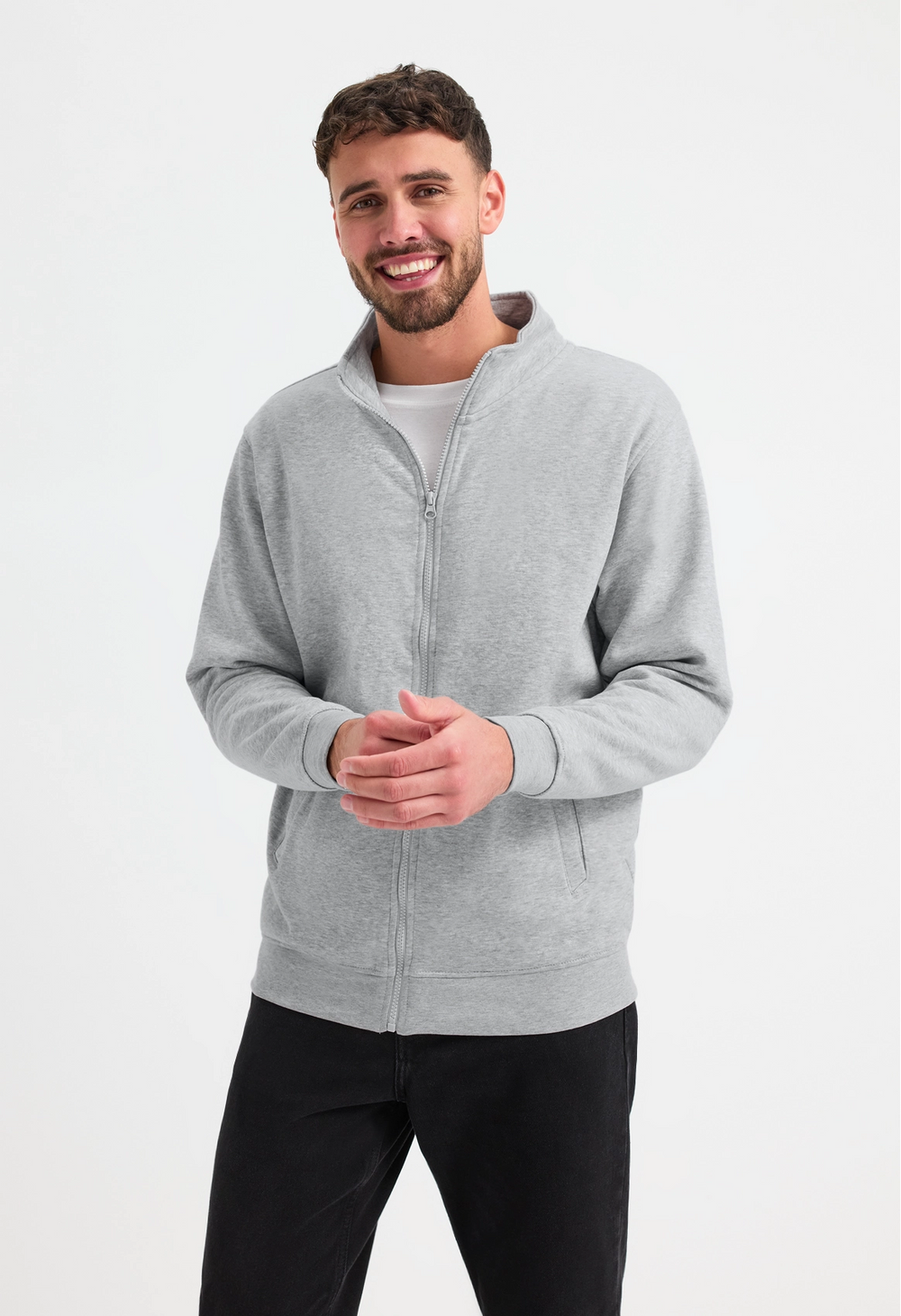 Uneek Deluxe Unisex Sweat Jacket