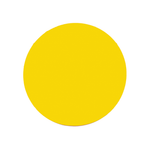 Recycled Large Leather Round Coaster