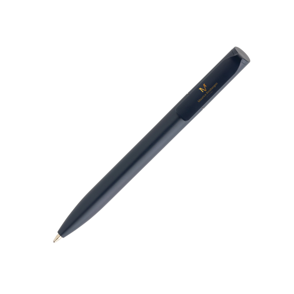 Branded Pocketpal GRS certified recycled ABS mini pen