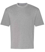AWDis Unisex Oversize 100 T-Shirt Heather Grey