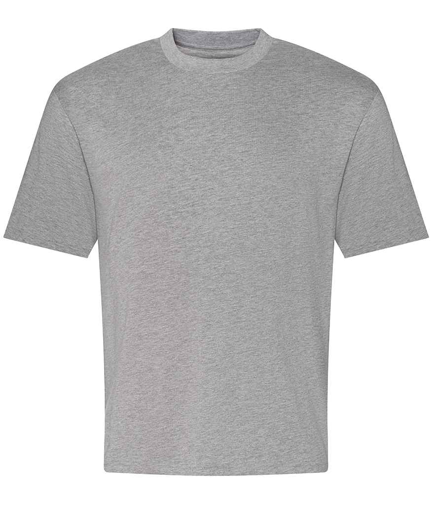 AWDis Unisex Oversize 100 T-Shirt Heather Grey