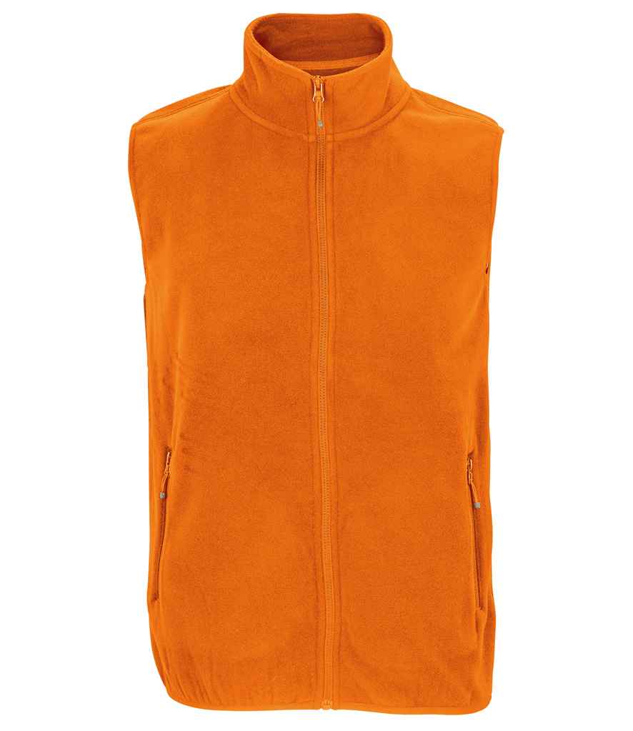 Branded SOL'S Unisex Factor Recycled Micro Fleece Bodywarmer