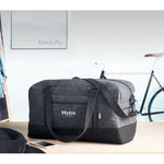 Branded RPET felt weekend bag