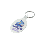 50mm Oval Keyring
