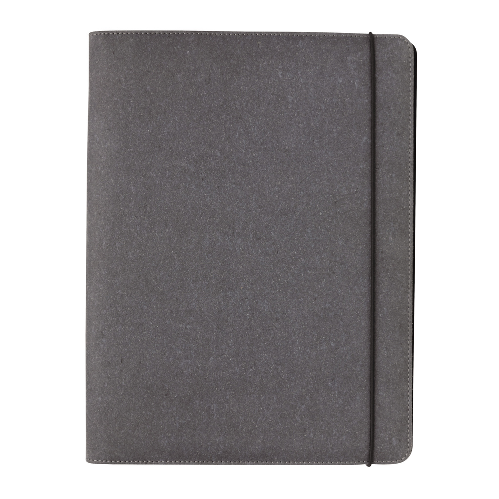 Branded Recycled leather A4 portfolio