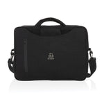 Branded Laluka AWARE™ recycled cotton 15.4 inch laptop bag