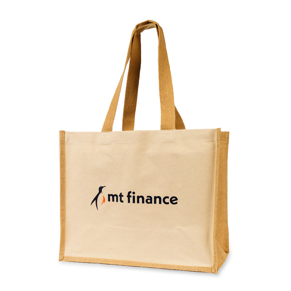 Keswick Jute & Canvas Bag