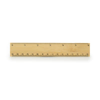 15cm Bamboo Ruler