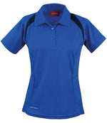 Spiro Ladies Team Spirit Polo Shirt Royal Blue/Navy