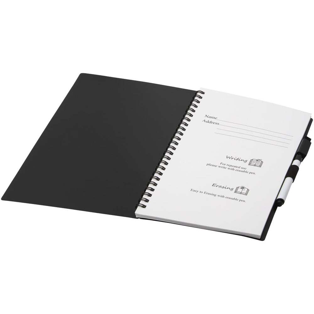 Pebbles A5 Reusable Notebook Black