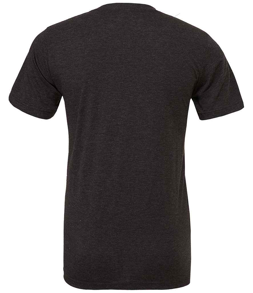 Canvas Unisex Tri-Blend T-Shirt Charcoal Black Tri-Blend