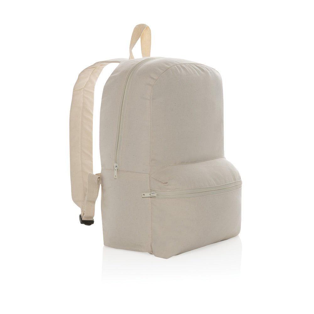Branded Impact Aware™ 285 gsm rcanvas backpack undyed