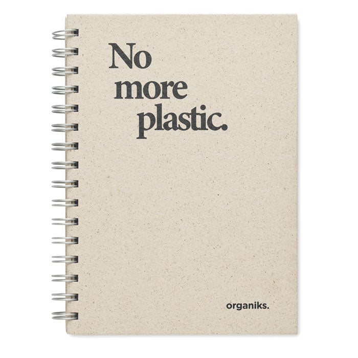 A5 grass notebook 80 lined Ring-bound